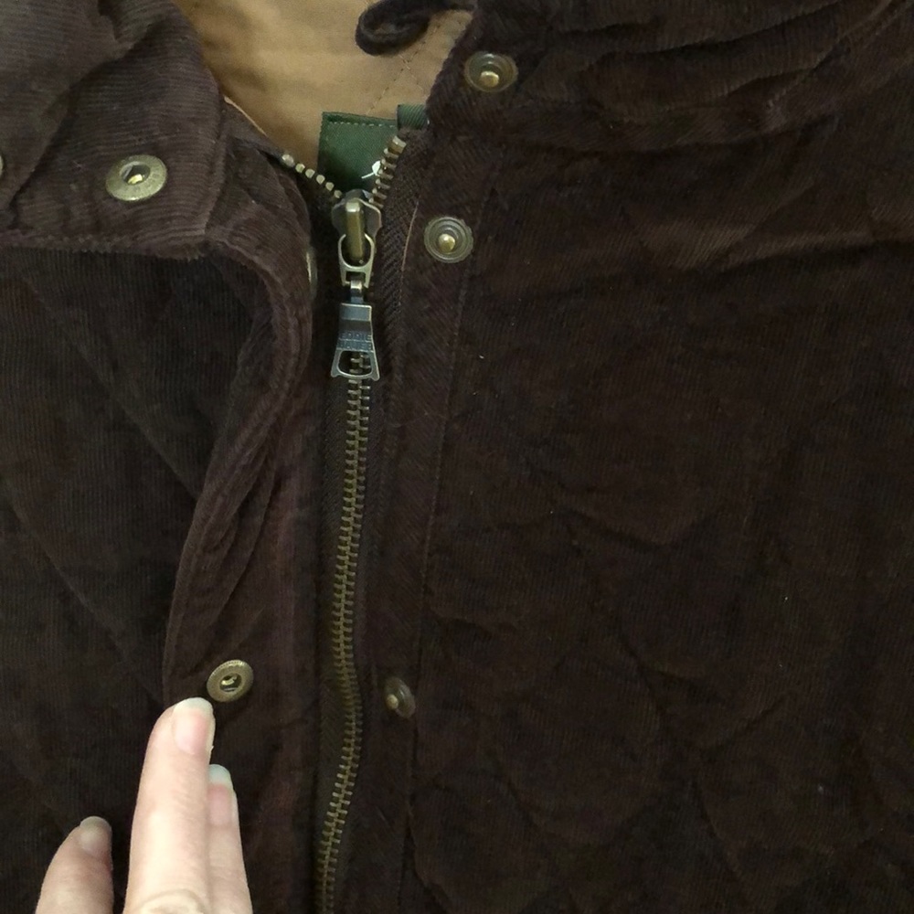 Eddie Bauer Quilted Corduroy Coat View 3